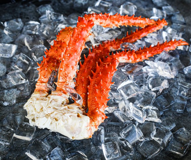 Cooked King Crab Legs (600-700g)