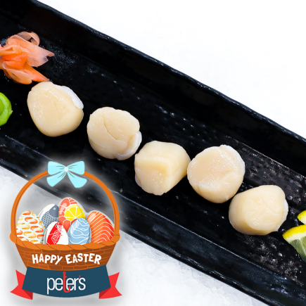 Sashimi: Scallops (4pcs/tray) (Easter)
