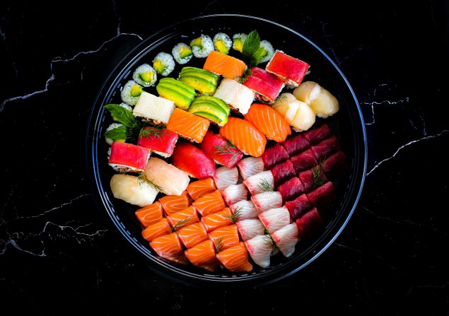Peter's Sushi and Sashimi Platter
